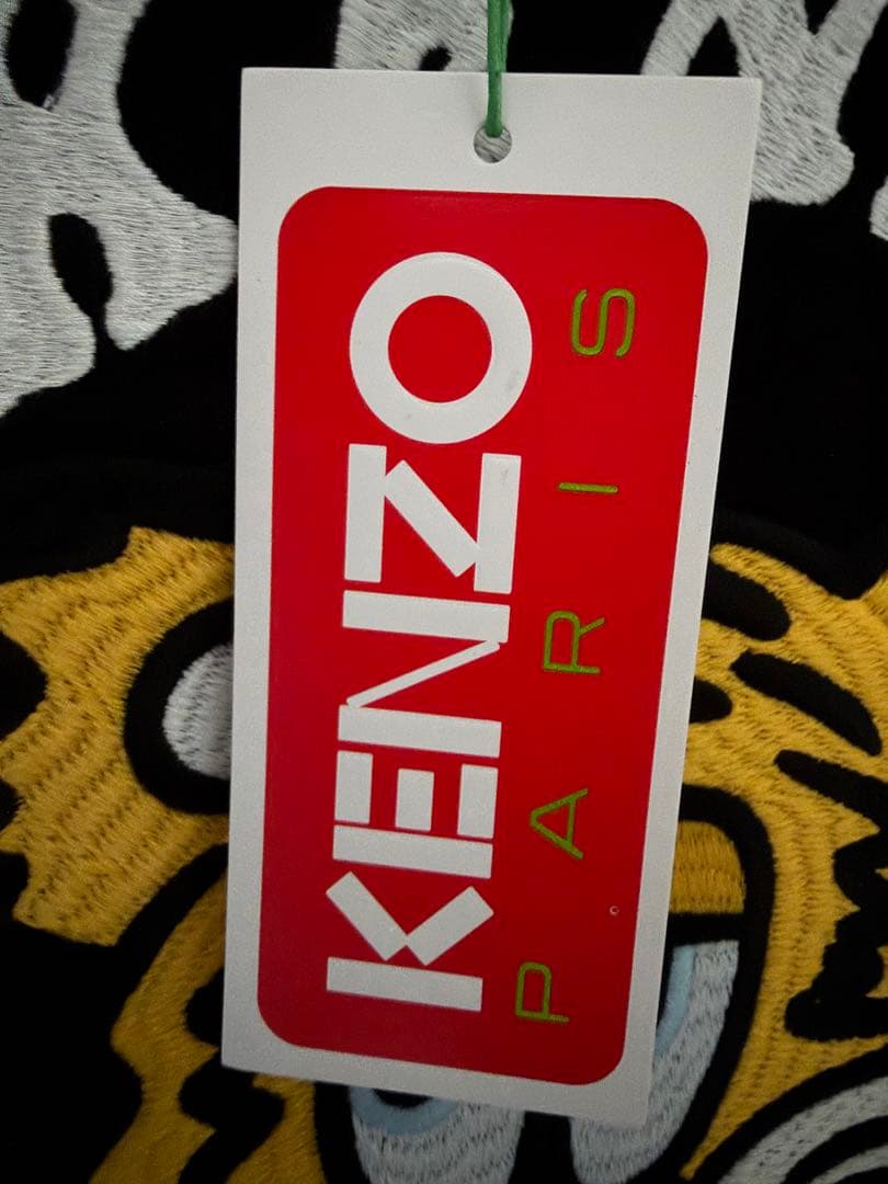KENZO トラ刺繍 スウェット XL 黒