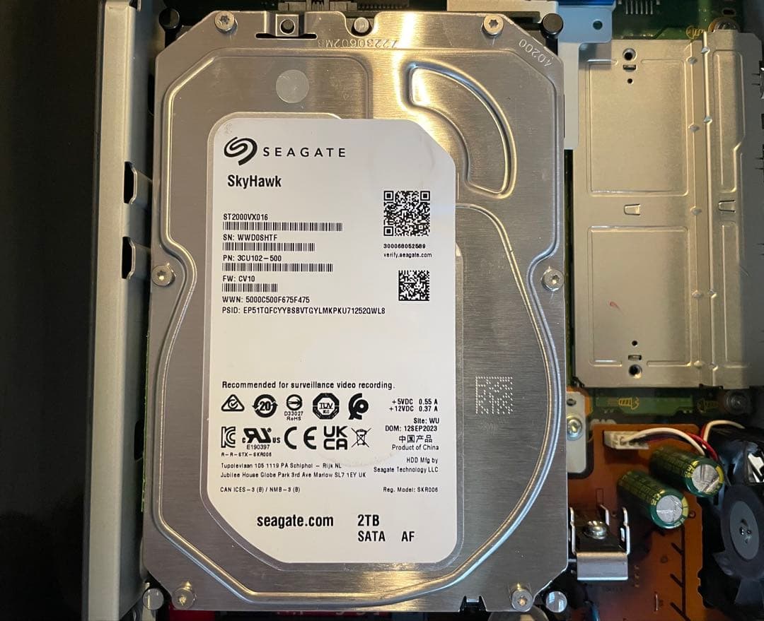 【録り放題！新品同様HDD交換】DMR-BRX2000 全録6番組チャンネル録画