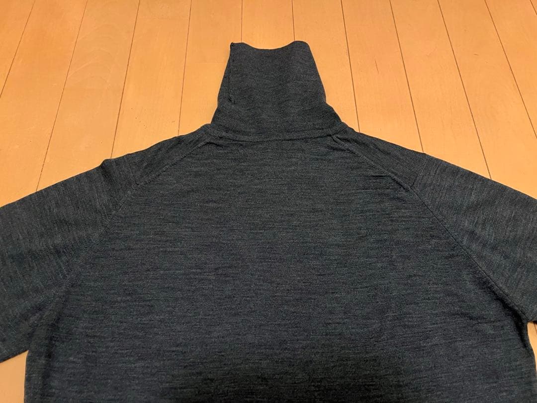 Tokitokita John Smedley タートルネック ウールM