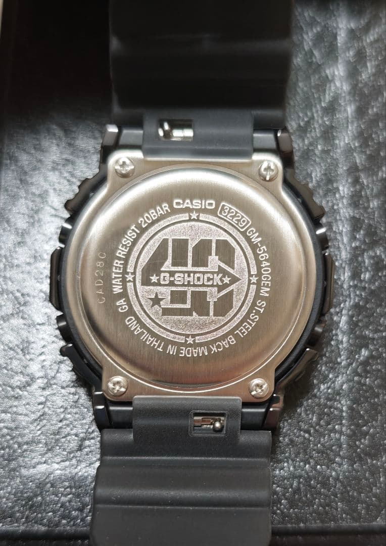 【新品未使用】G-SHOCK GM-5640GEM-1JR