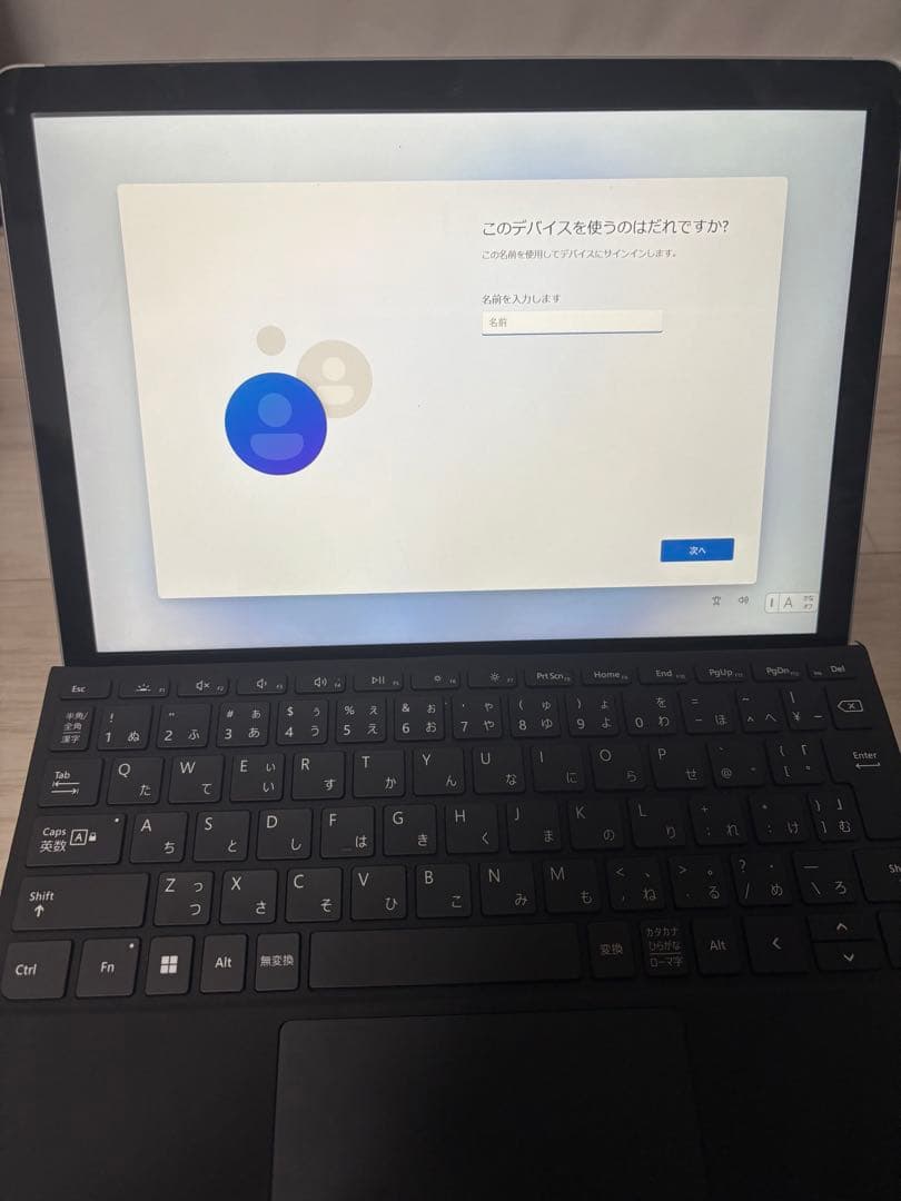 Microsoft Windowsタブレット surface go3