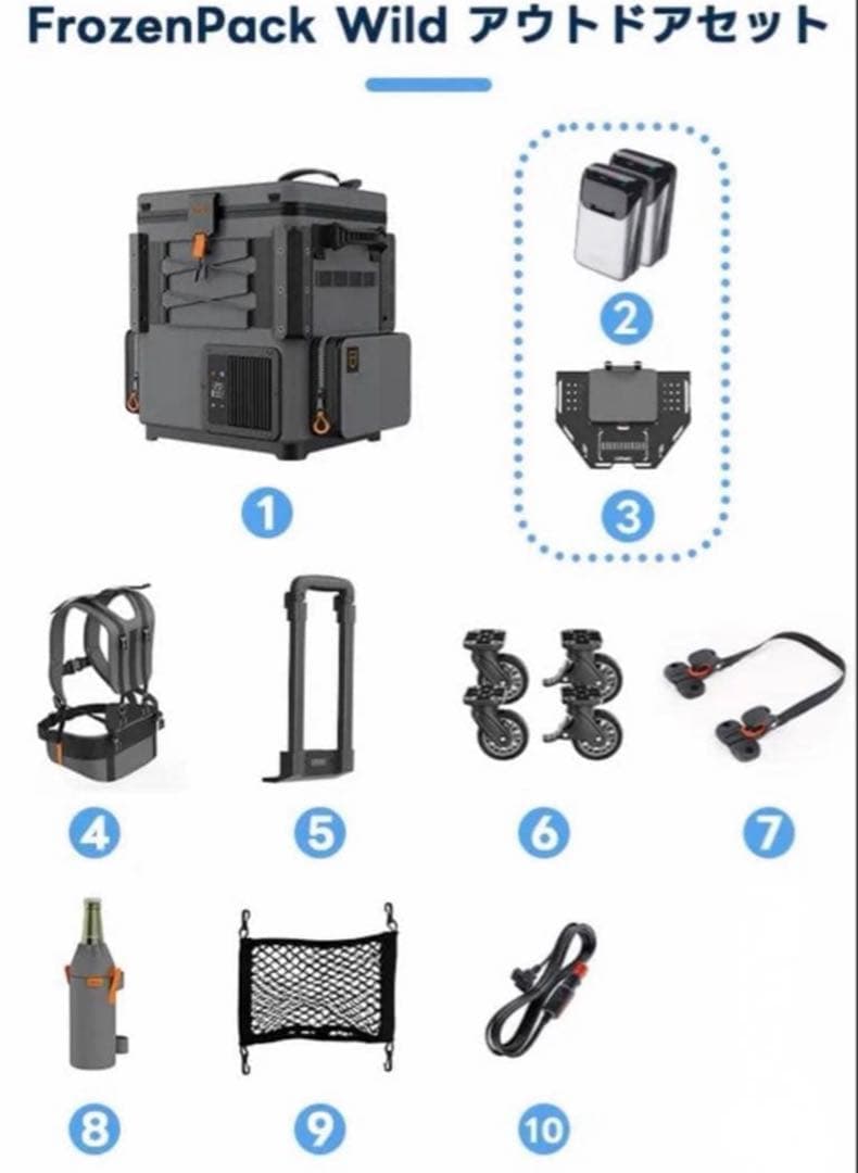 (値下げ) ポータブル冷蔵庫FrozenPack Wild Litheli