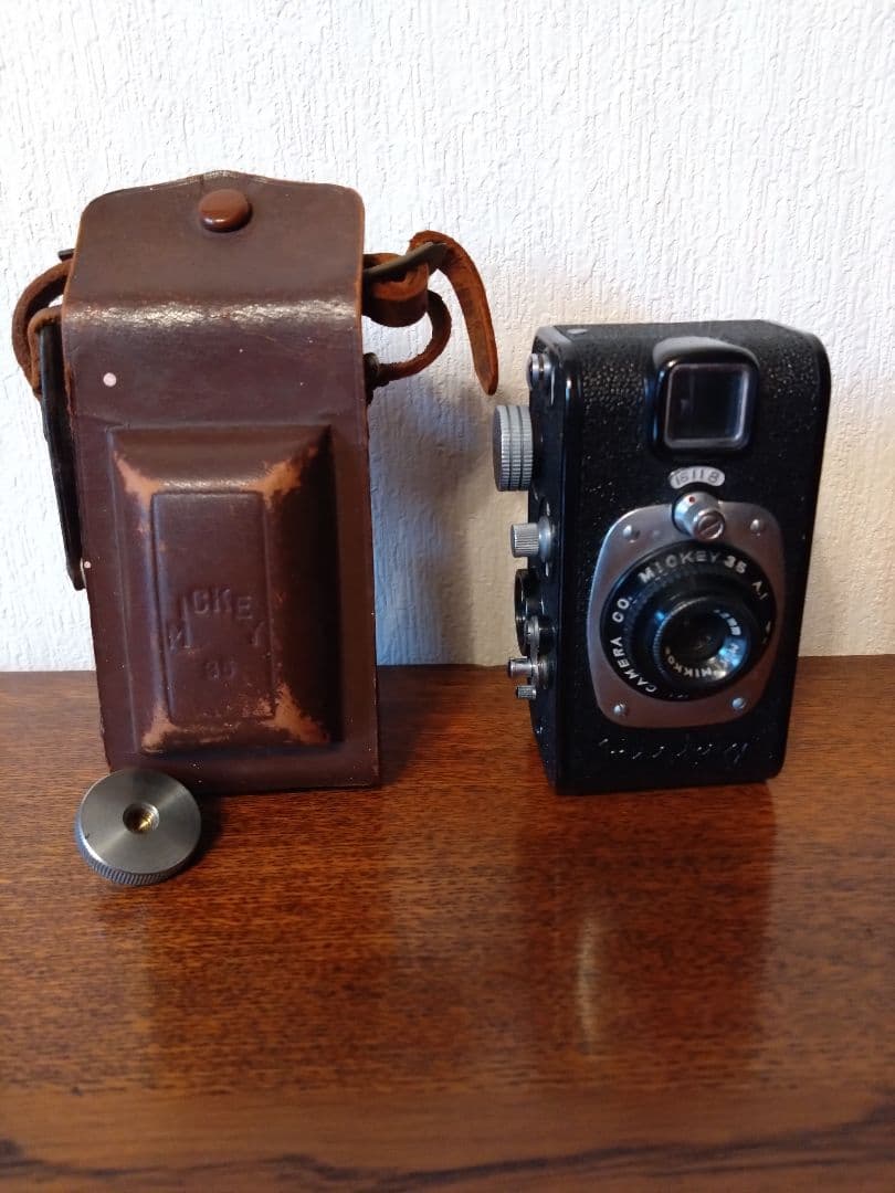 ★レアなMICKEカメラとEbonyカメラボルタ判カメラ美品2台★