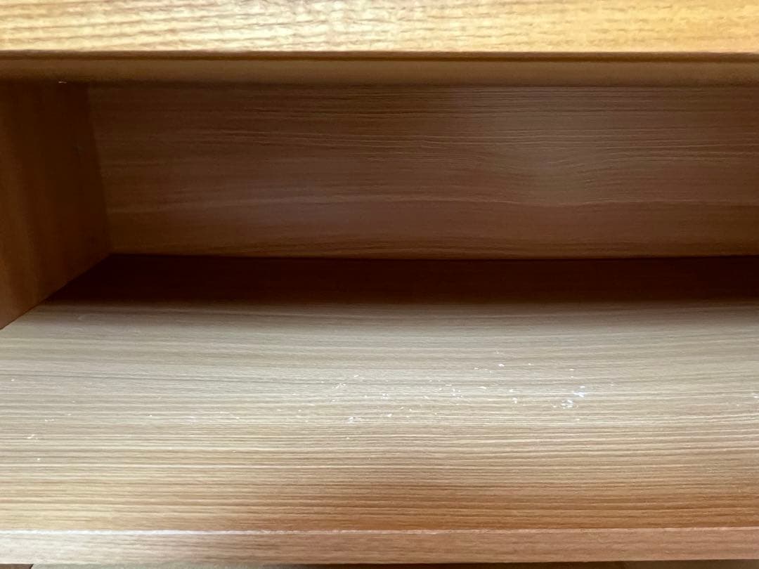 無印　ユニットシェルフ用　引き戸　旧型