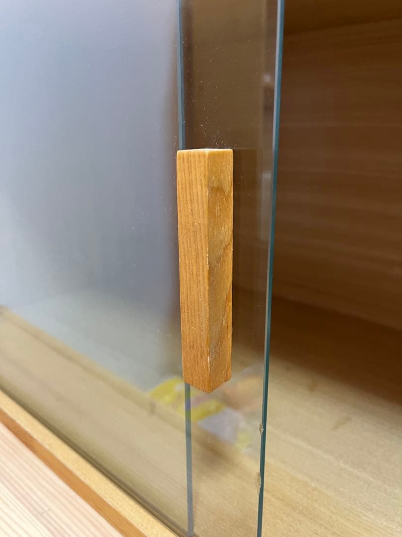 無印　ユニットシェルフ用　引き戸　旧型