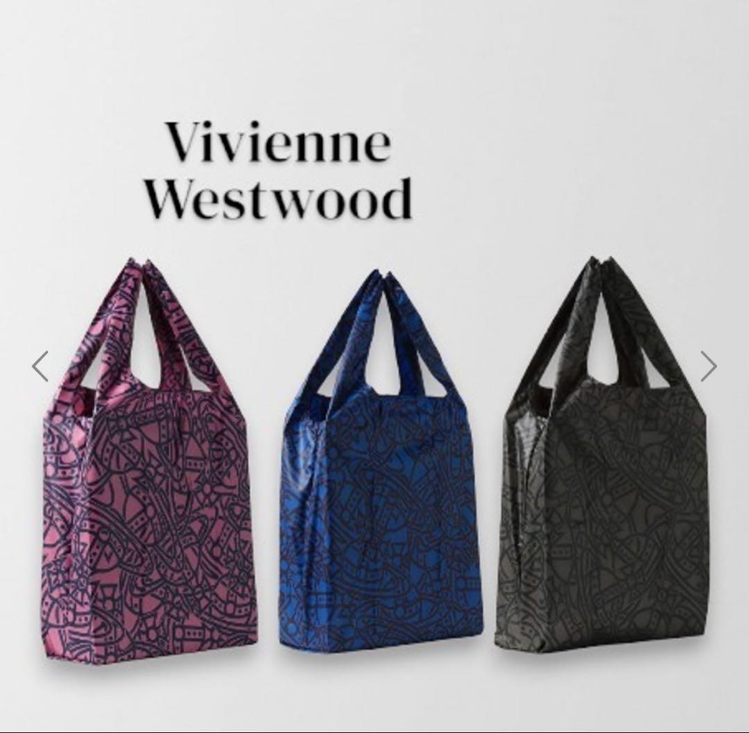 新品未開封　Vivienne Westwood ヴィヴィアン　エコバッグ 黒