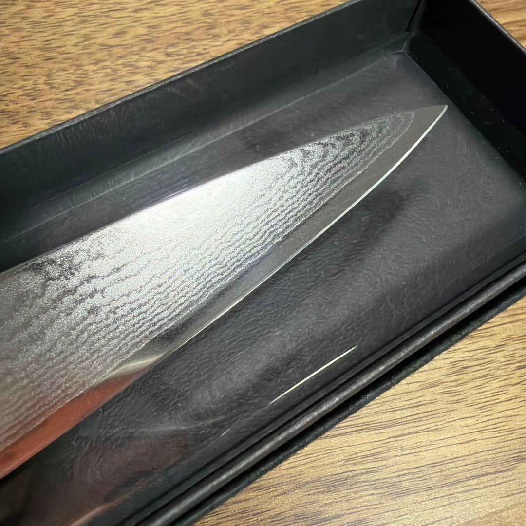 【新品】関孫六 ダマスカス ペティーナイフ 150mm 貝印
