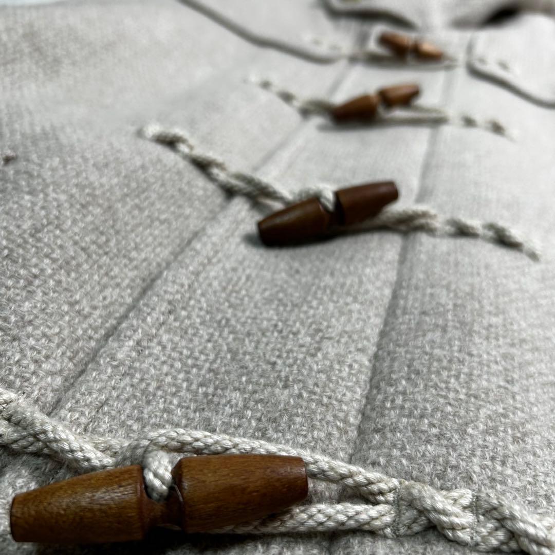 高級✨MEN'S BIGI ダッフルコート　ウール100% 04 オフホワイト