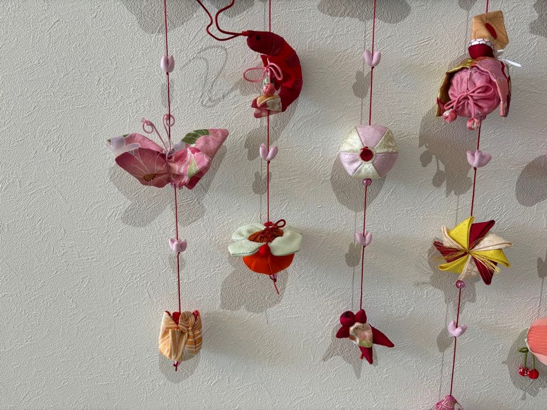 可愛いつるし雛No.169 壁掛けタイプ・ひな祭り・桃の節句・さげもんつるし飾り