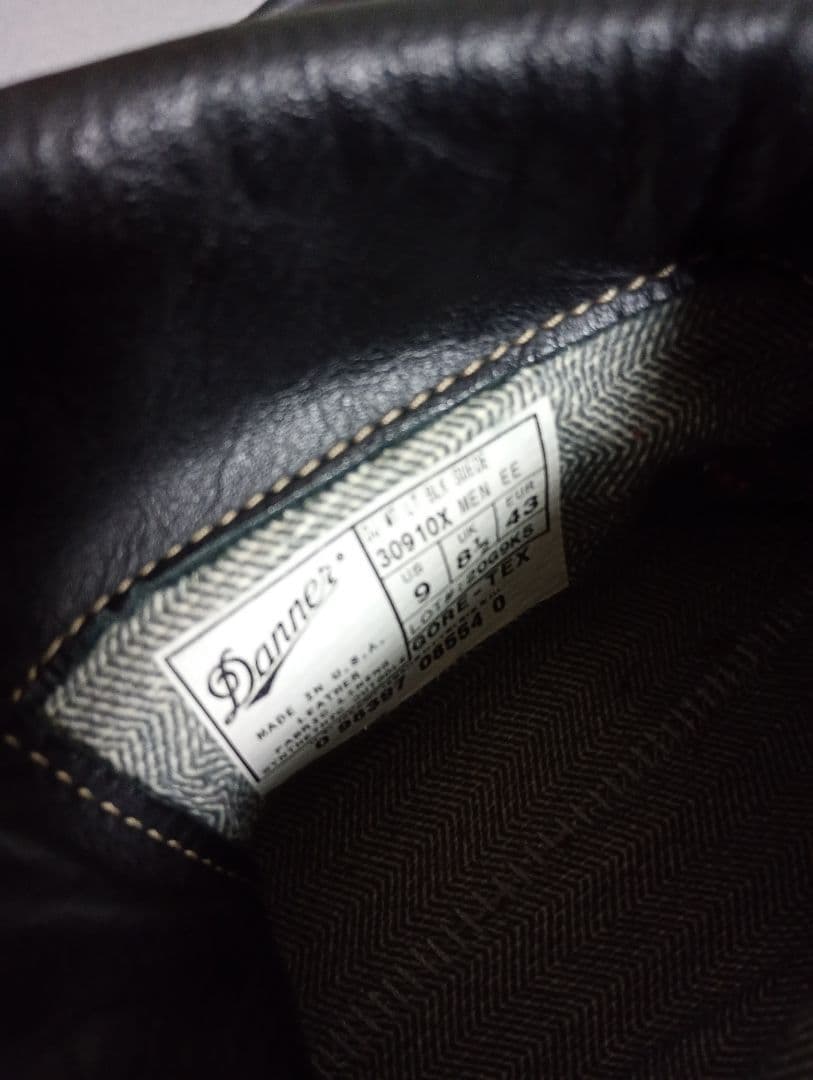 DANNER ダナー スエードブーツ 黒 US9 27センチ