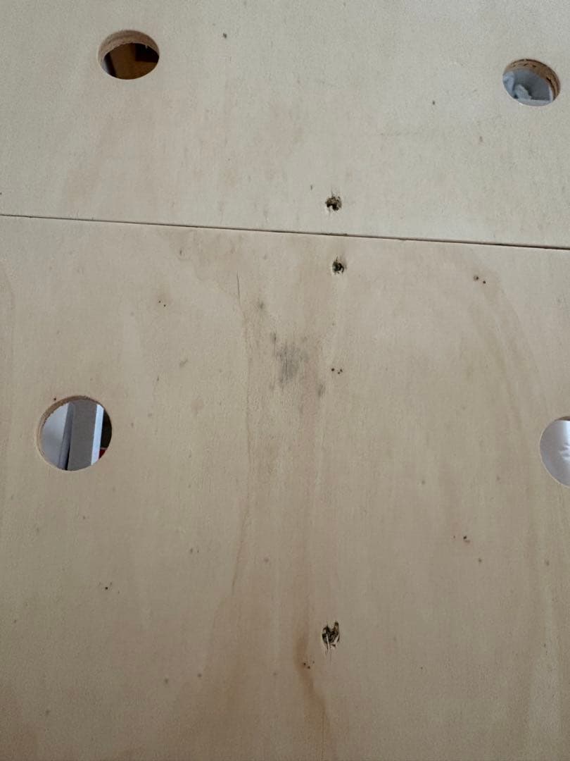 無印良品(MUJI) オーク材 セミシングル ハイベッド