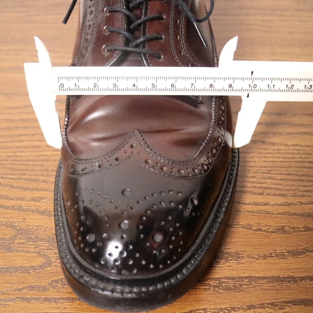 【超美品】 コードバン ジョンストンマーフィー 24.5 日本製 チヨダ 革靴