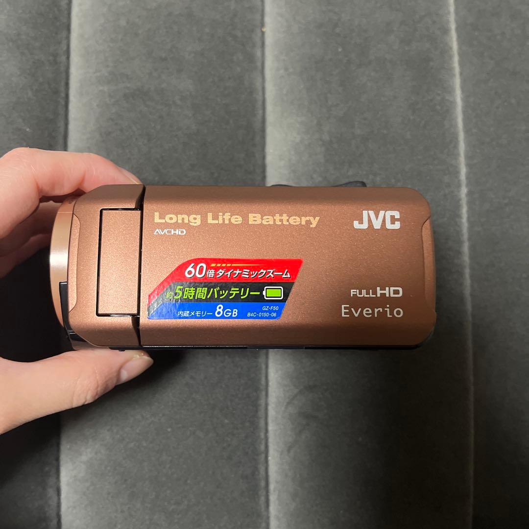 JVC Everio GZ-F50-Tビデオカメラ本体　ブラウン
