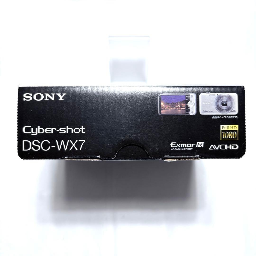 【未使用品】 SONY CyberShot DSC-WX7 シルバー デジカメ