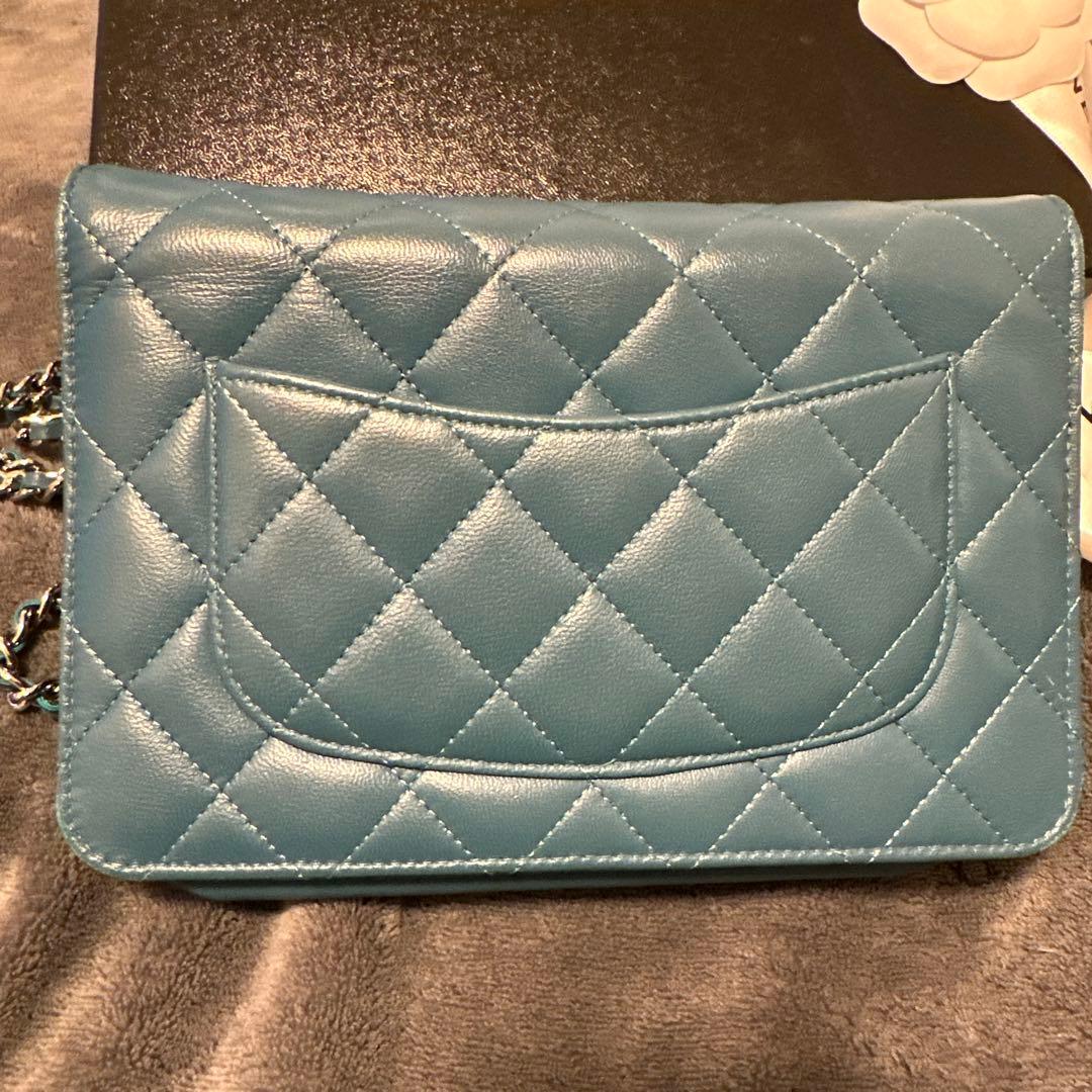 CHANEL マトラッセ　チェーンウォレット