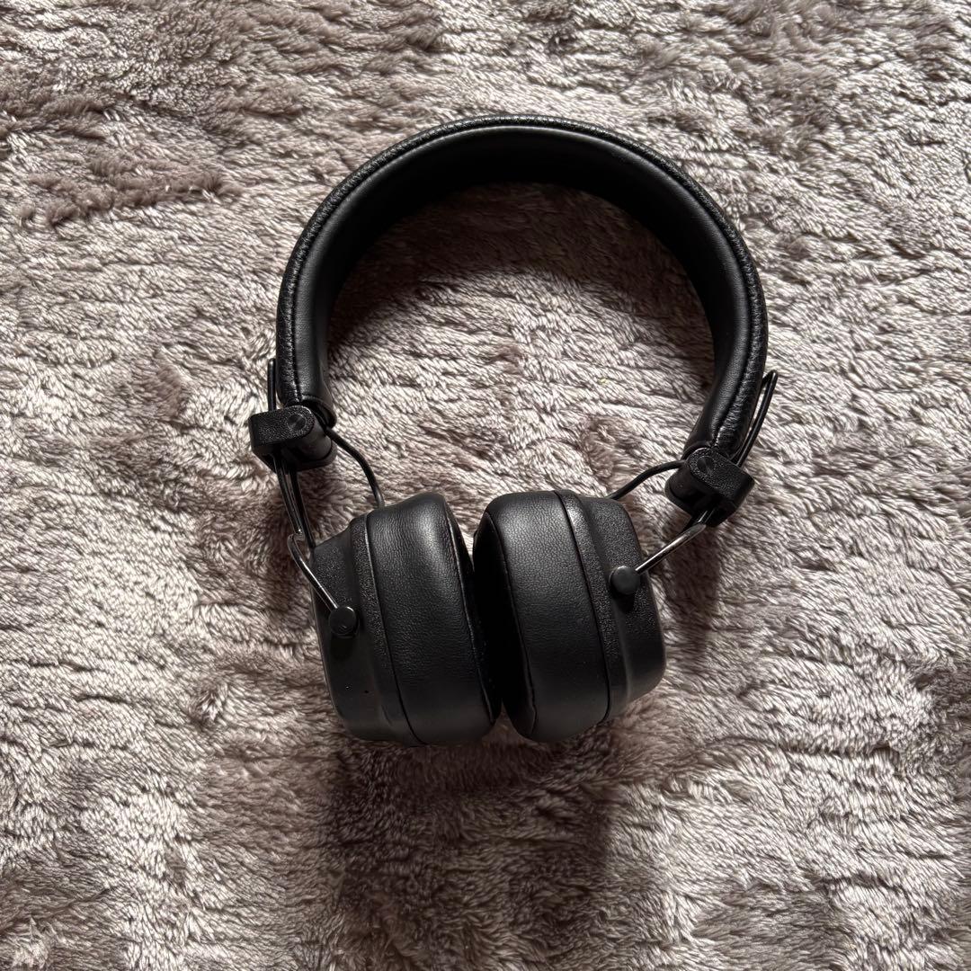 Marshall Major IV ワイヤレスヘッドホン 80時間再生 ケース付