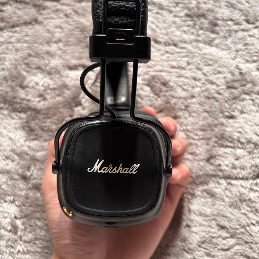 Marshall Major IV ワイヤレスヘッドホン 80時間再生 ケース付