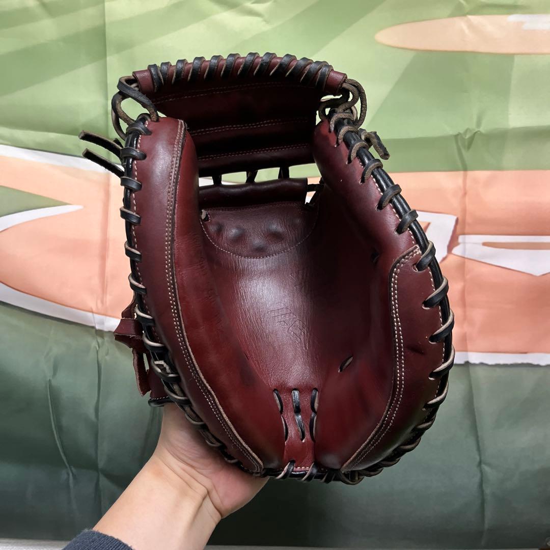 1023 ZETT プロモデル 型抜群 即戦力 硬式 キャッチャーミット