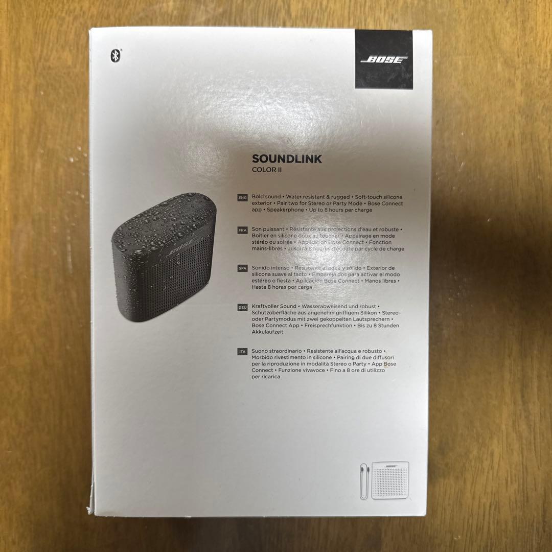 Bose SoundLink Color II SOFT BLACKスピーカー