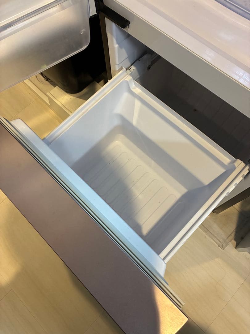 SHARP 2ドア冷蔵庫 ブラック