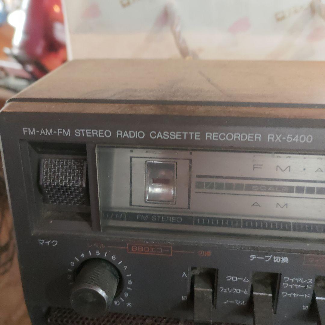 National RX-5400 ラジオ・カセットレコーダー
