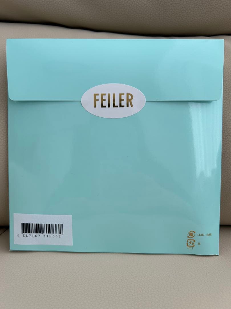 エスティーローダー×フェイラー　オリジナルハンカチ付きギフト　限定販売