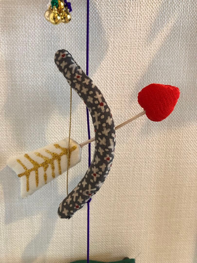 端午の節句の壁掛け⑤　吊るし飾り　吊るし雛