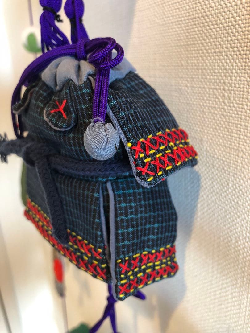 端午の節句の壁掛け⑤　吊るし飾り　吊るし雛