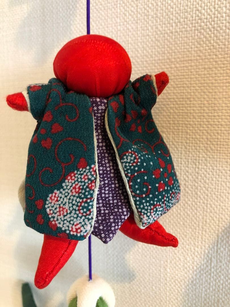 端午の節句の壁掛け⑤　吊るし飾り　吊るし雛