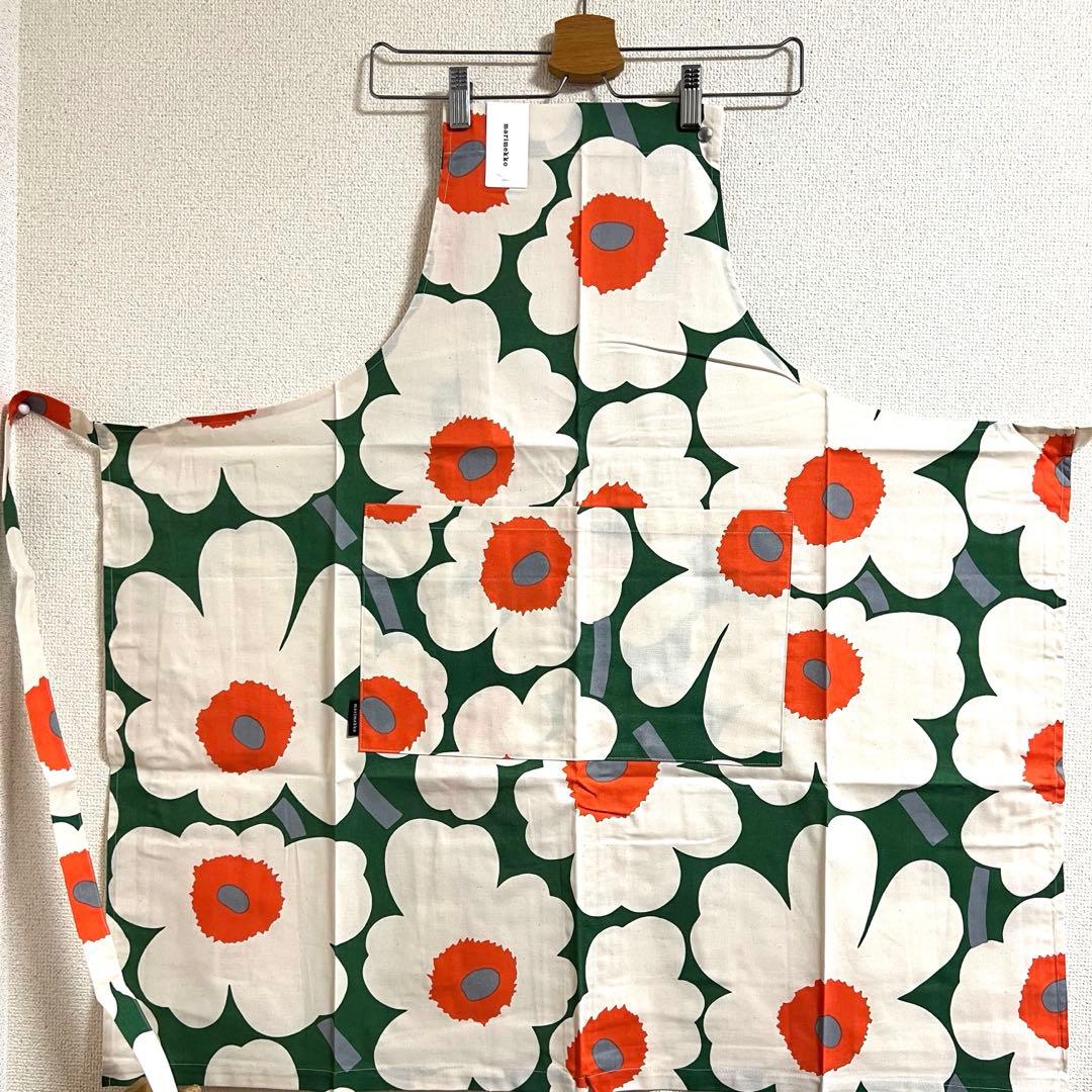 ♧新品未使用♧マリメッコ　marimekko エプロン　60周年　アニバーサリー