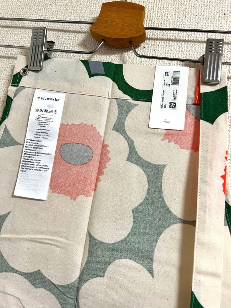 ♧新品未使用♧マリメッコ　marimekko エプロン　60周年　アニバーサリー