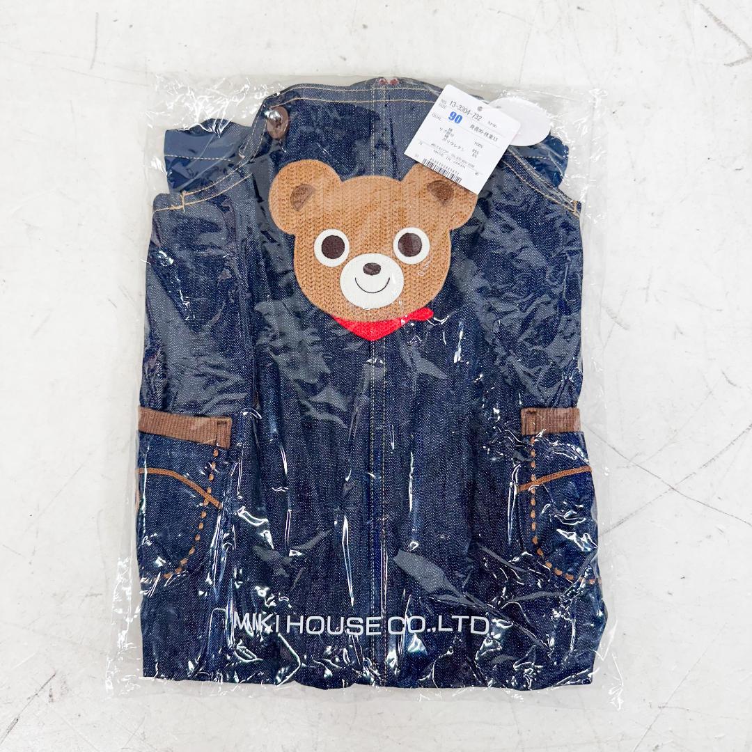 な*ん様 K9111 ミキハウス オーバーオール 4枚 セット 90サイズ