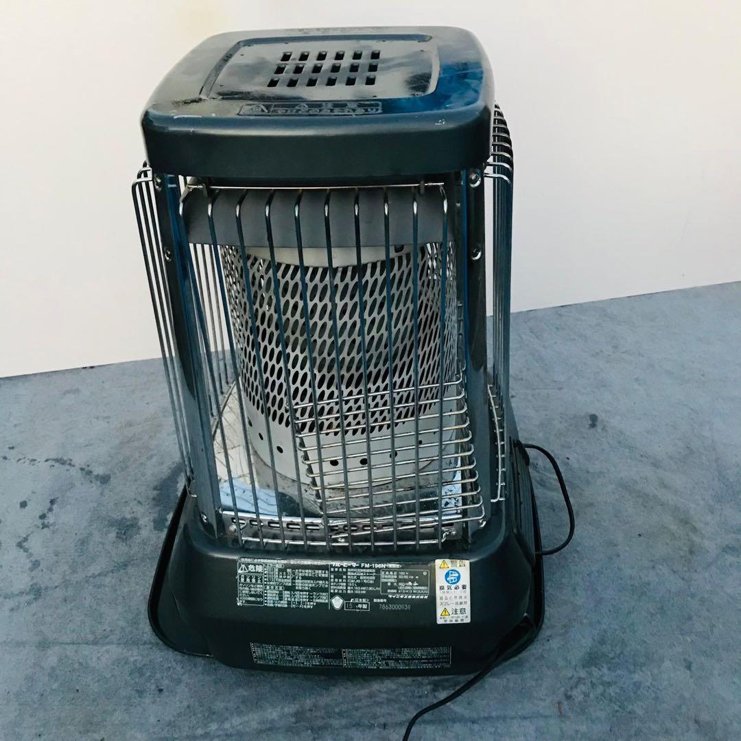 DAINICHI FM-196N ブルーヒーター強制排気開放型石油ストーブ。