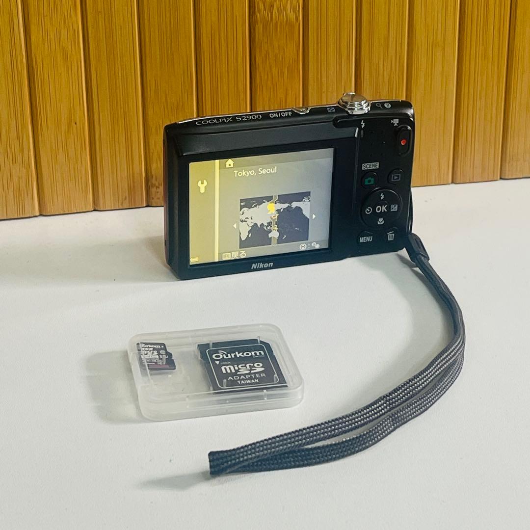 Nikon COOLPIX S2900 レッド動作確認済み