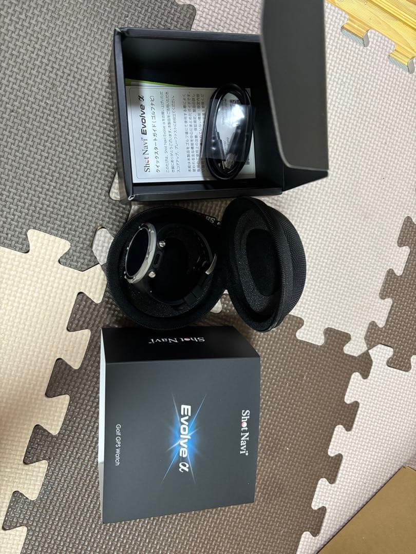 Shot Navi Evolve α(アルファー) ゴルフ GPSナビ 腕時計