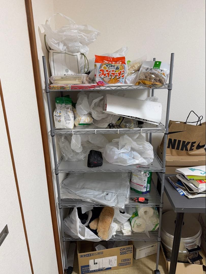 4段スチールラック