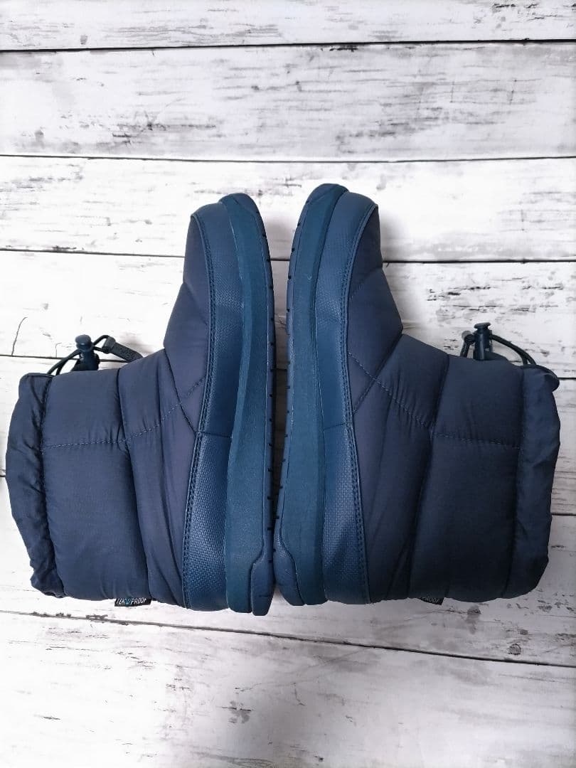 ザノースフェイス ヌプシブーツ　ショートブーツ　ネイビー