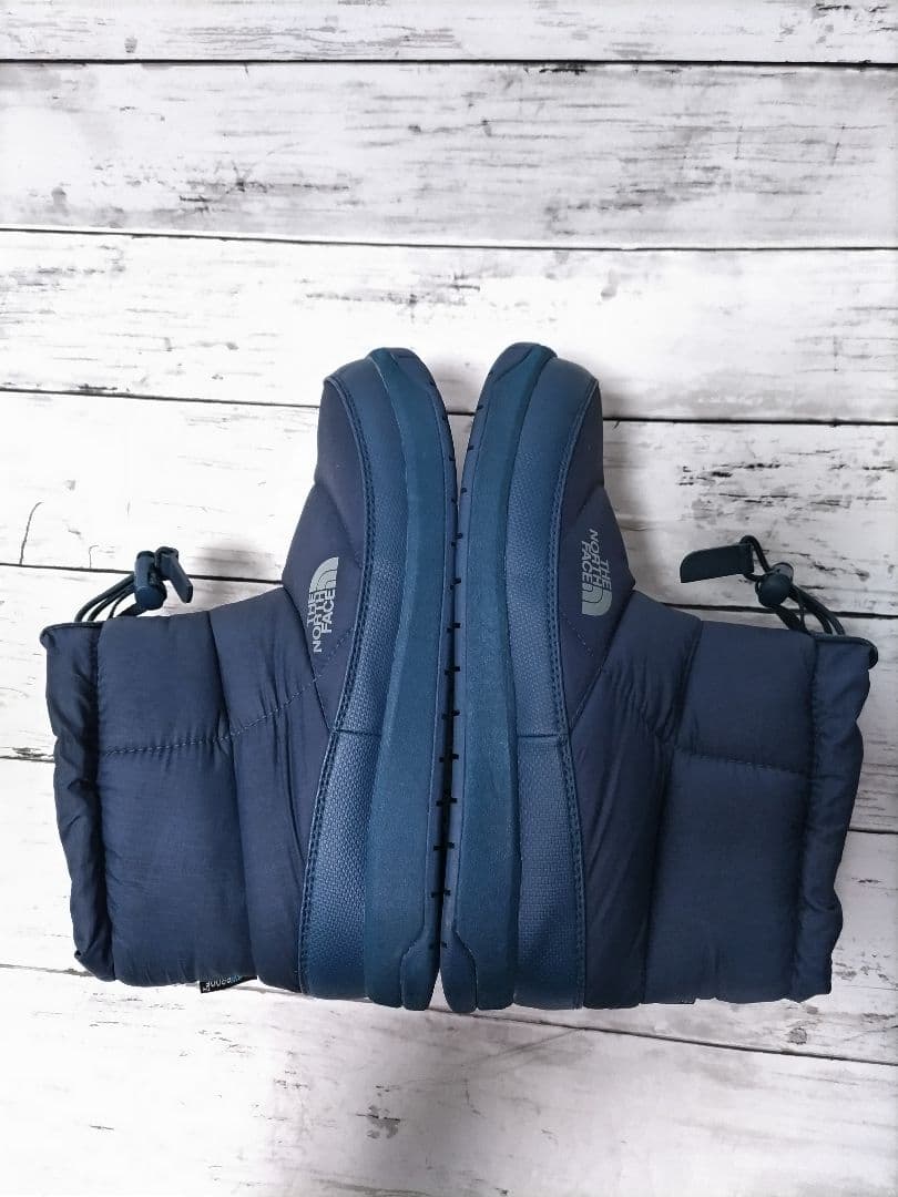 ザノースフェイス ヌプシブーツ　ショートブーツ　ネイビー