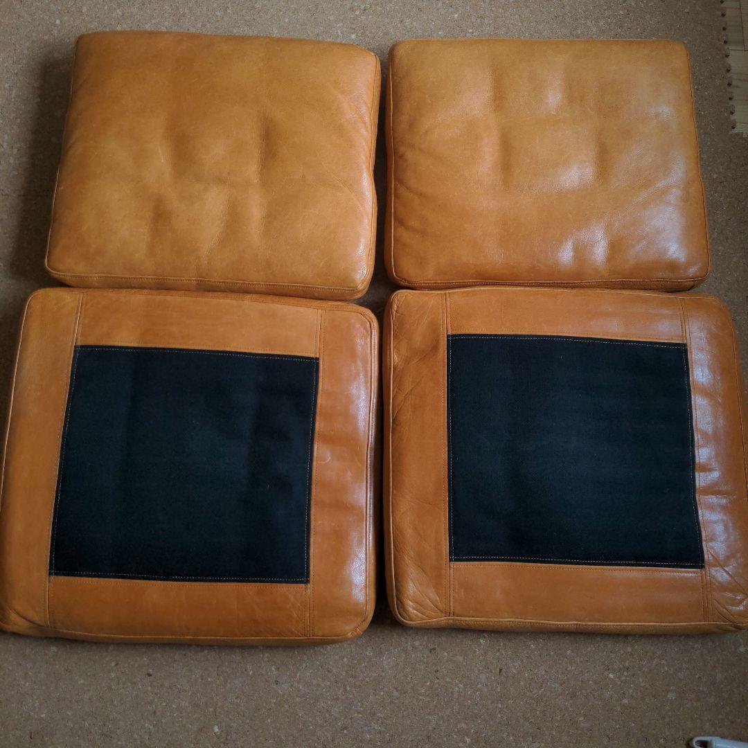 宮崎椅子製作所　ペーパーナイフソファ　２人掛け　 羽毛クッション