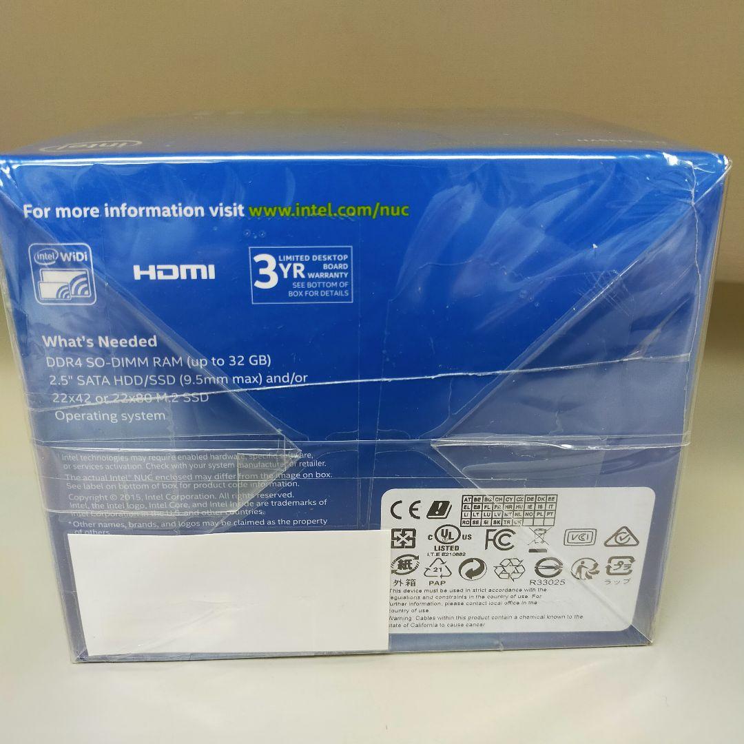 特価 インテル NUC Core i3小型PCベアボーンBOXNUC6I3SYH