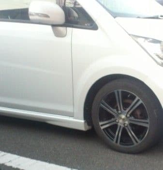 フー　15インチアルミホイール PCD100　　165/55R15