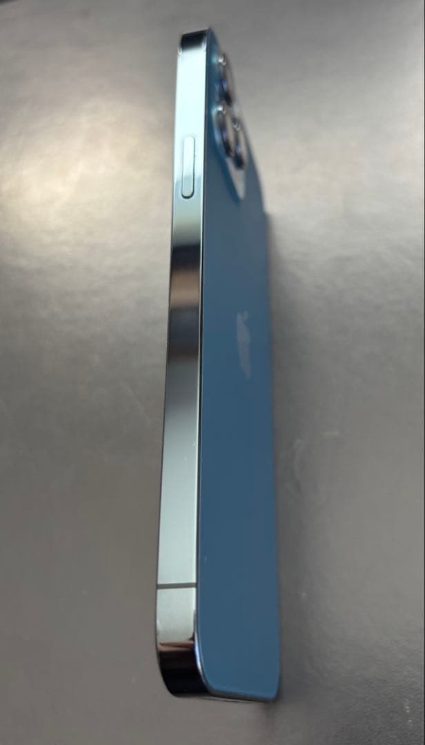 iPhone 12 ProMax 128GB、パシフィックブルー、バッテリ77%