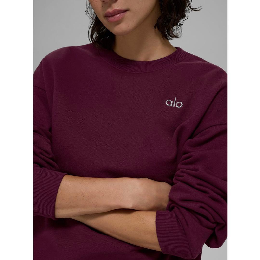 Accolade Crew Neck Pullover alo スウェット