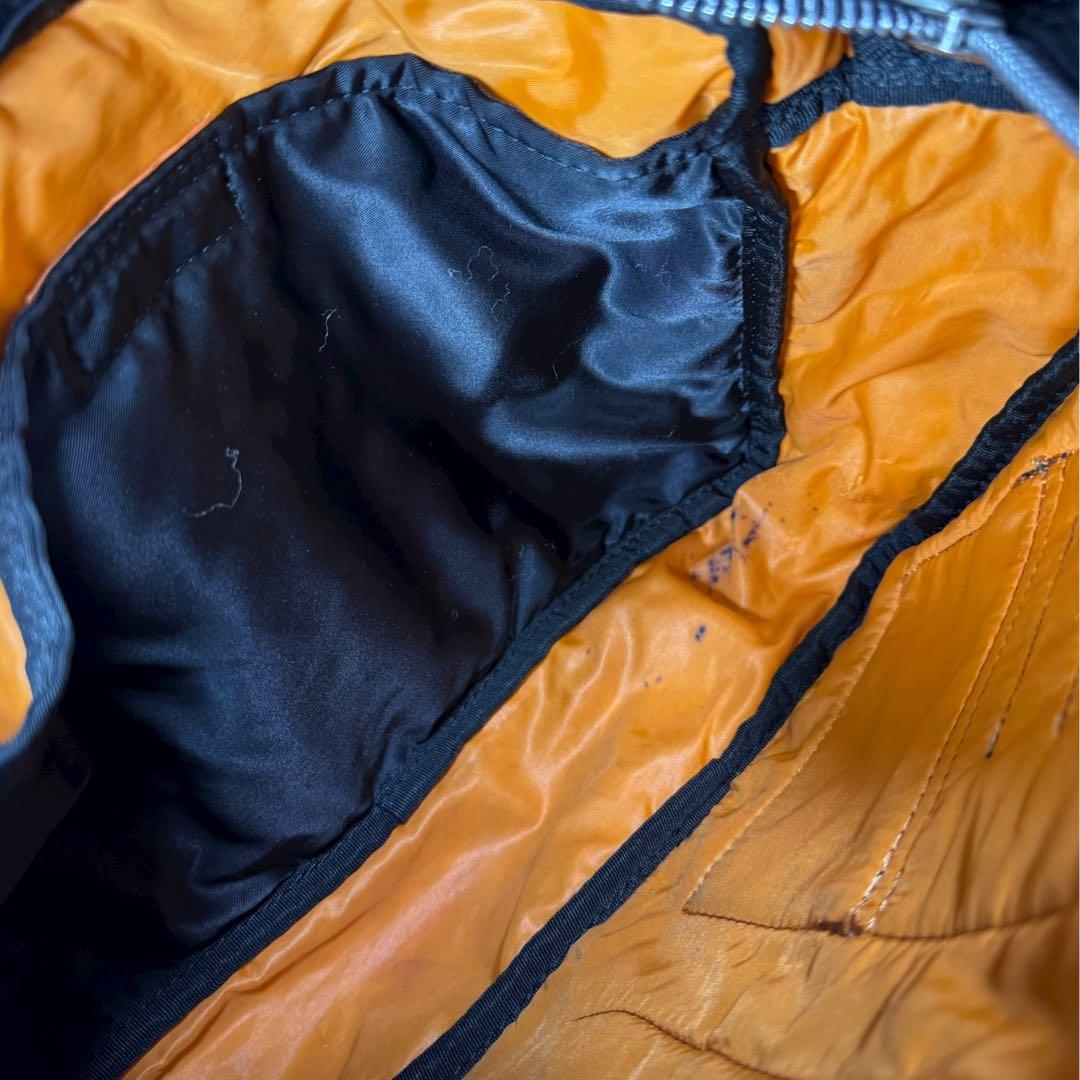 美品 ポーター PORTER タンカー 2室式 ショルダーバッグ（M） ブラック