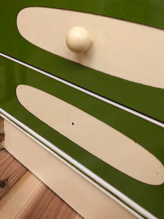 飾り棚 棚 昭和レトロ レトロポップ インテリア 緑 グリーン