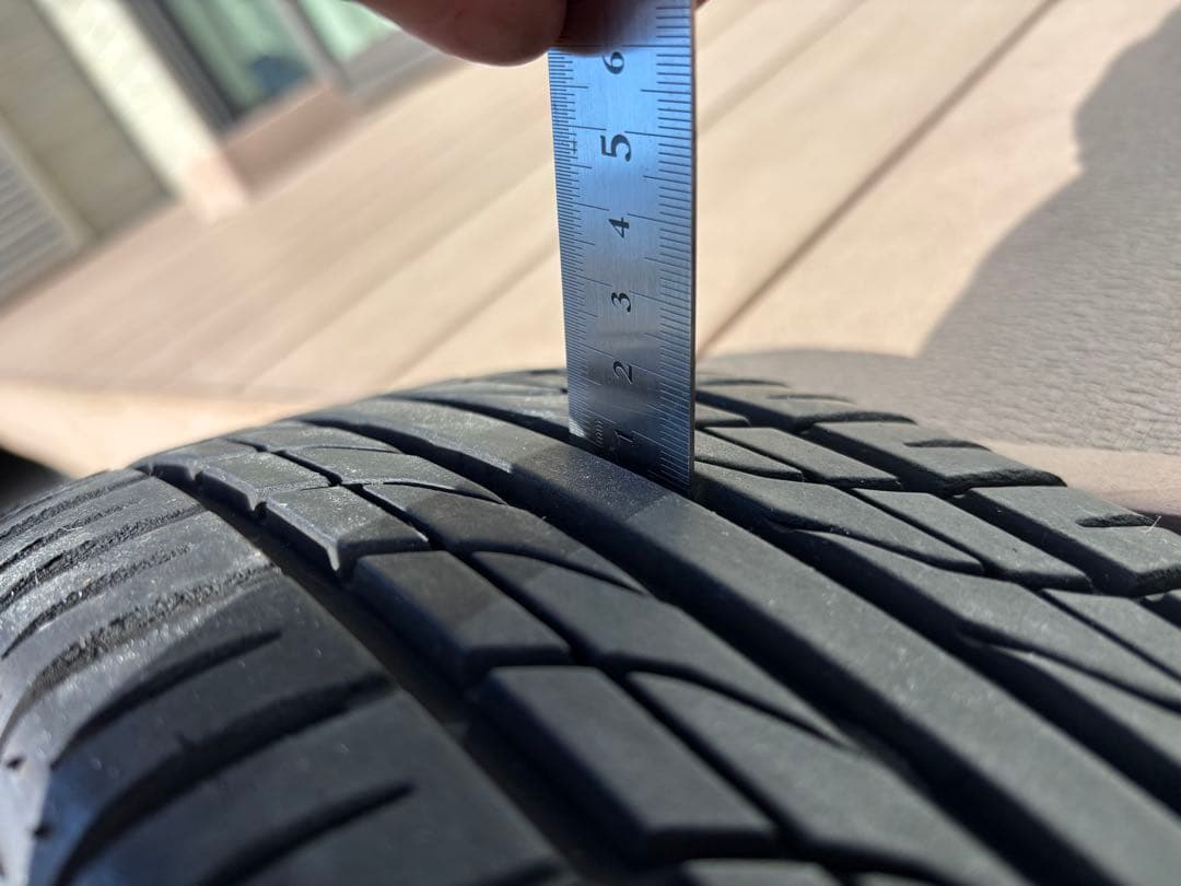 三菱 EKクロス 純正アルミホイール 溝ありタイヤ2024年 4本セット