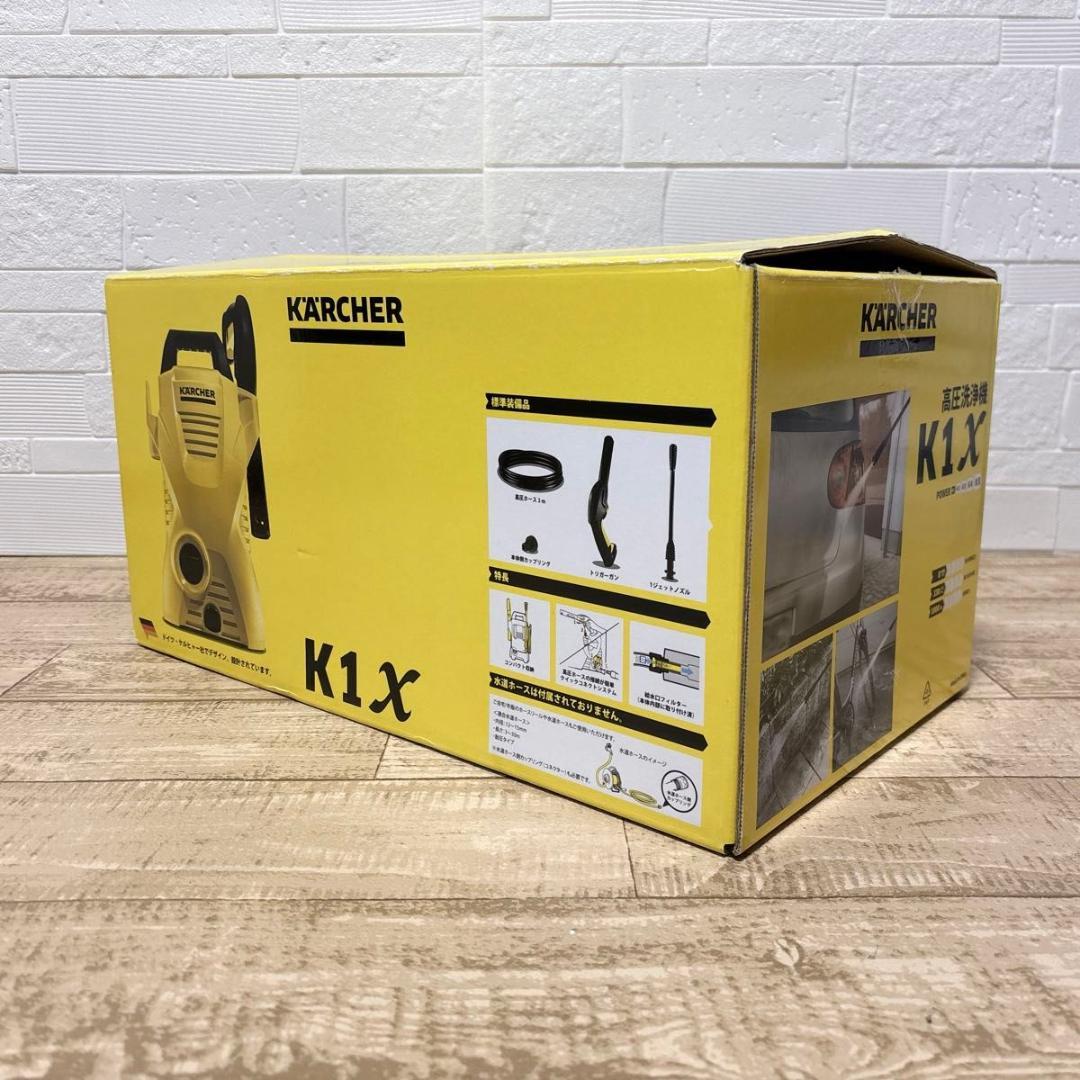 KARCHER ケルヒャー K1 X 家庭用高圧洗浄機 本体 コンパクト 未使用