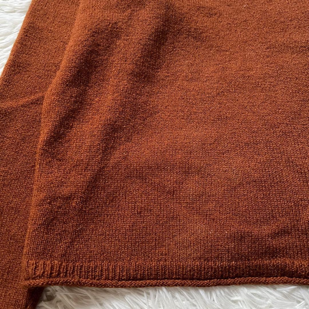 マーガレットハウエル✨ロールネック ニット セーター ブラウン M ユニセックス