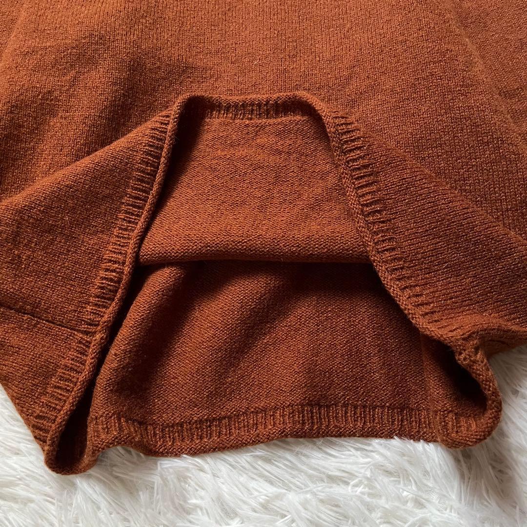 マーガレットハウエル✨ロールネック ニット セーター ブラウン M ユニセックス