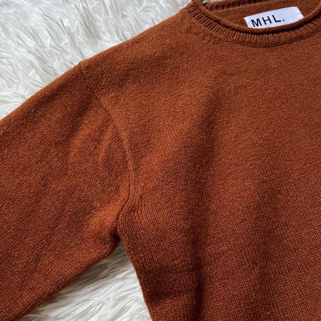 マーガレットハウエル✨ロールネック ニット セーター ブラウン M ユニセックス